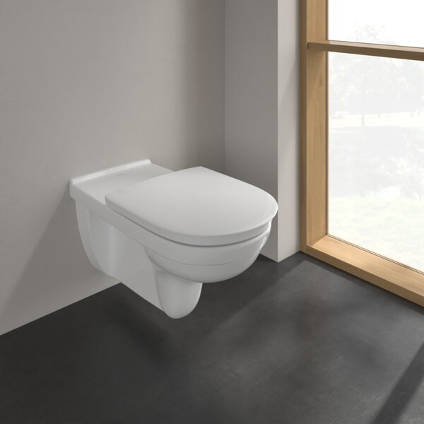 Villeroy & Boch ViCare - Závěsné WC, s DirectFlush, Rimless, alpská bílá 4601R001