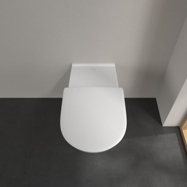 Villeroy & Boch ViCare - Závěsné WC, s DirectFlush, Rimless, alpská bílá 4601R001
