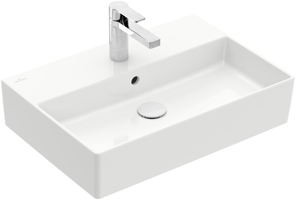 Villeroy & Boch Memento 2.0 - Umyvadlo 600x420 mm, s přepadem, broušené zespodu, alpská bílá CeramicPlus 4A226GR1
