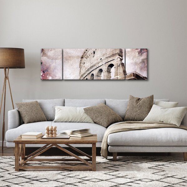 Obraz - Koloseum, Řím, Itálie (170x50 cm)