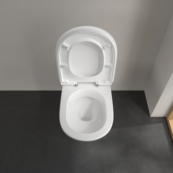 Villeroy & Boch ViCare - Závěsné WC, s DirectFlush, Rimless, alpská bílá 4601R001