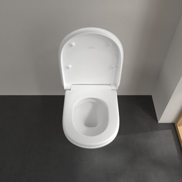 Villeroy & Boch ViCare - Závěsné WC, s DirectFlush, Rimless, alpská bílá 4601R001
