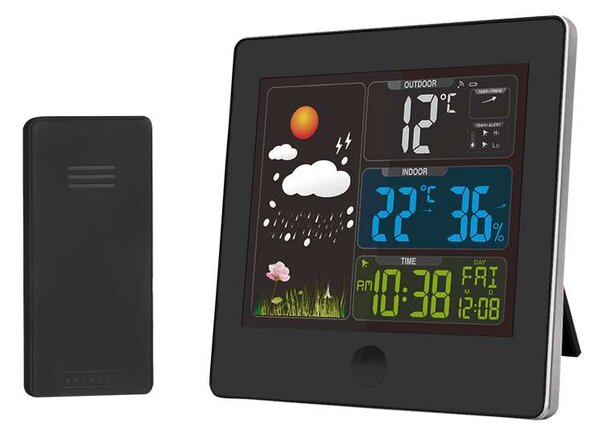 Meteostanice TE80, černá
