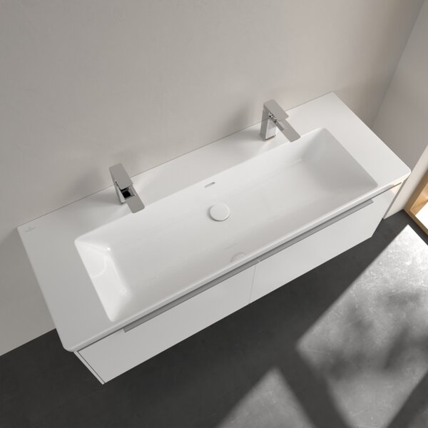 Villeroy & Boch Subway 3.0 - Umyvadlo na skříňku 1300x475 mm, s přepadem, alpská bílá 4A70D401