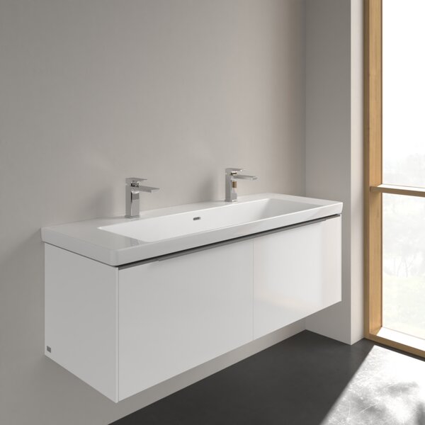 Villeroy & Boch Subway 3.0 - Umyvadlo na skříňku 1300x475 mm, s přepadem, alpská bílá 4A70D401