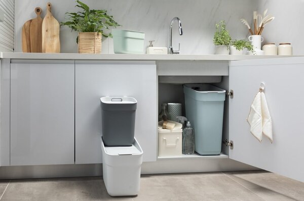 Bílá nádoba na kompostovatelný odpad 5 l Ready To Collect – Curver
