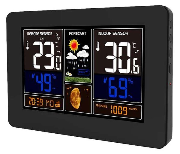 Meteostanice TE81 WiFi, černá