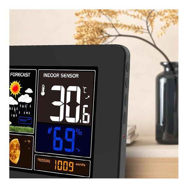 Meteostanice TE81 WiFi, černá