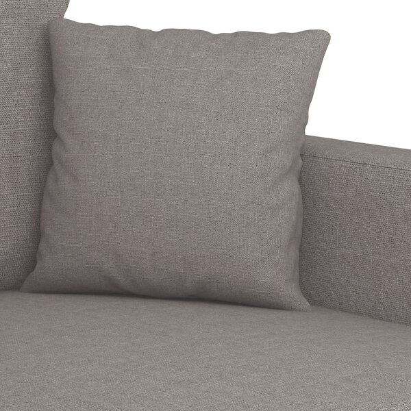 3dílná sedací souprava s poduškami taupe textil 3201663