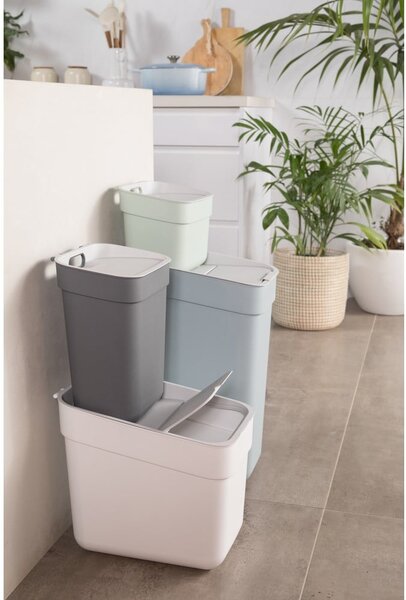 Světle zelený odpadkový koš na tříděný odpad z recyklovaného plastu 30 l Ready To Collect – Curver