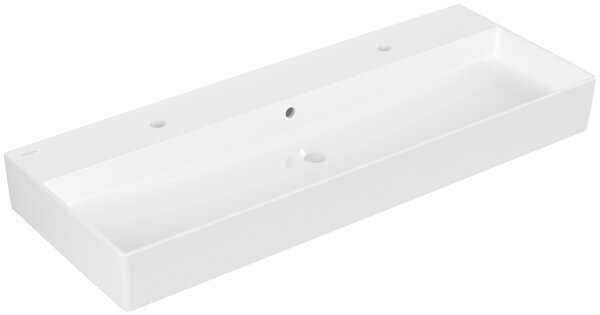 Villeroy & Boch Memento 2.0 - Umyvadlo 1200x470 mm, s přepadem, alpská bílá CeramicPlus 4A22C4R1