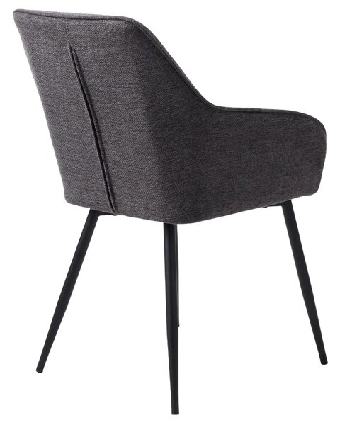 Unique Furniture Šedá čalouněná jídelní židle Nolan