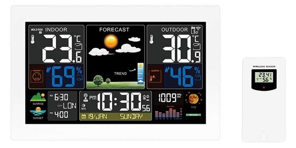 Meteostanice TE81 XL, bílá