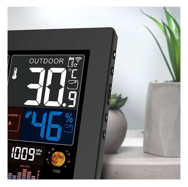 Meteostanice TE81 XL, černá