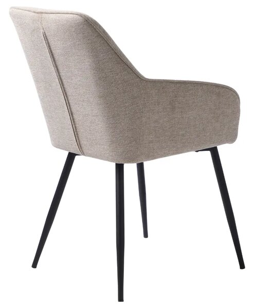 Unique Furniture Béžová čalouněná jídelní židle Nolan