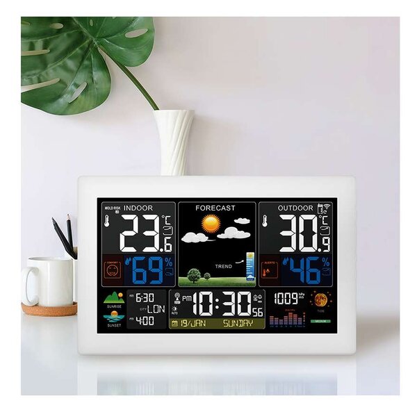 Meteostanice TE81 XL, bílá