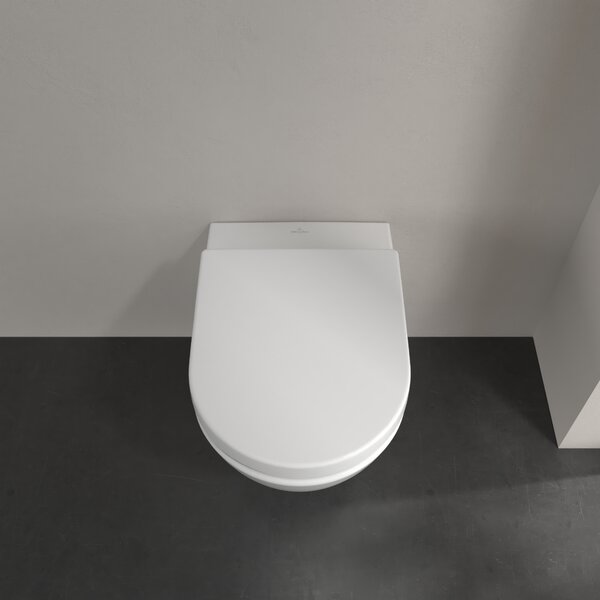 Villeroy & Boch Subway 2.0 - Závěsné WC, Rimless, s DirectFlush, alpská bílá CeramicPlus 5614R0R1