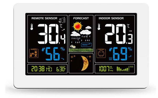 Meteostanice TE81, bílá