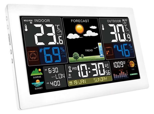 Meteostanice TE81 XL, bílá