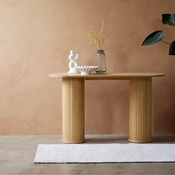 Unique Furniture Dubový toaletní stolek Nola 130 x 40 cm
