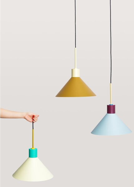 Oranžové závěsné svítidlo ø 35 cm Crayon – Hübsch