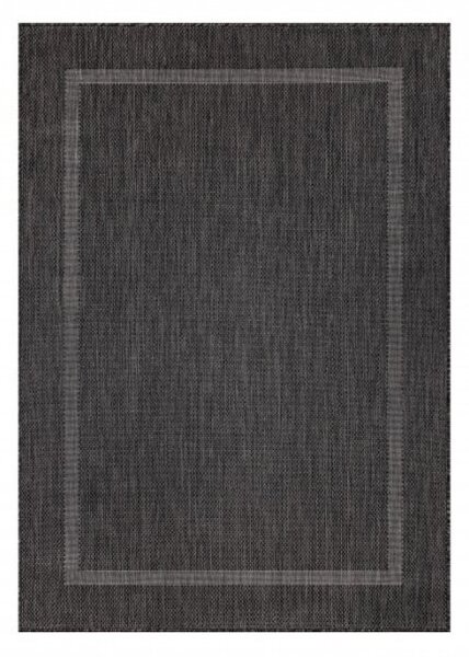 Kusový venkovní koberec Relax 4311 black 60x110 cm