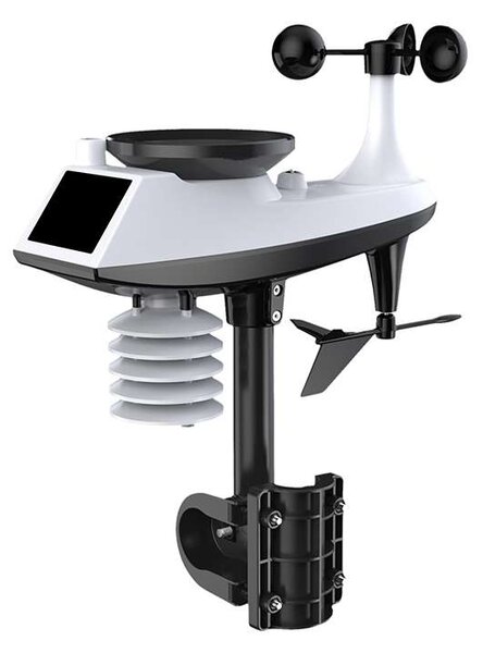 Profesionální meteostanice TE91 WiFi, černá