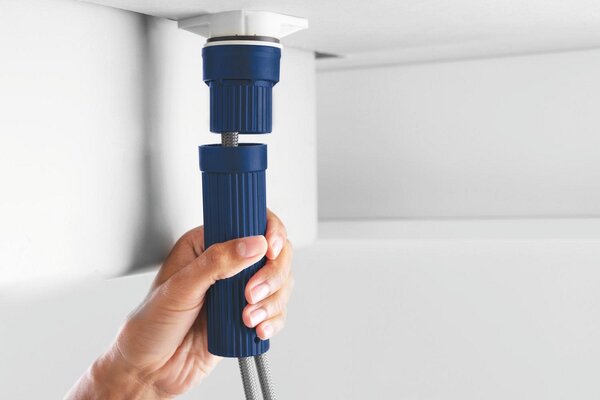 GROHE Start - Páková dřezová baterie s výsuvnou sprchou, chrom 30307001