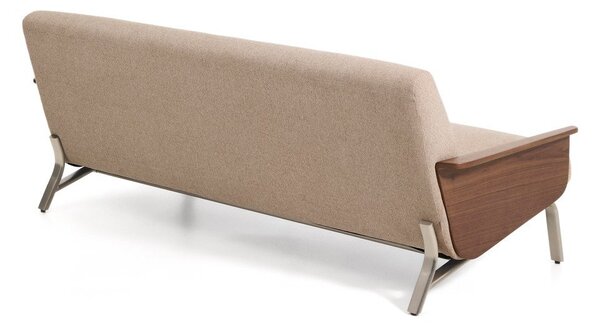 Světle hnědá žinylková pohovka 205 cm Amsen – Kave Home
