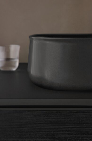 Duravit Zencha - Umyvadlová mísa 550x390 mm, WonderGliss, matný antracit 23735513791