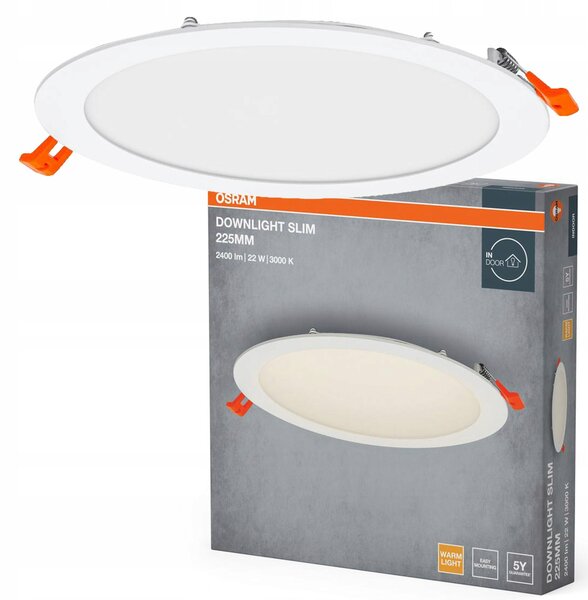 R3390 OSRAM stropní svítidlo LED Downlight Slim 225mm 22W 3000K