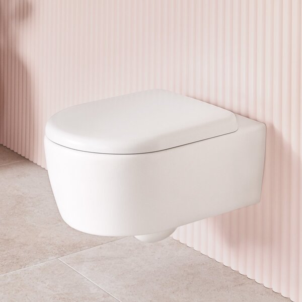Villeroy & Boch Skyla Combi-Pack - SET závěsné WC TwistFlush[e³] + sedátko SoftClosing, alpská bílá 5656CL01