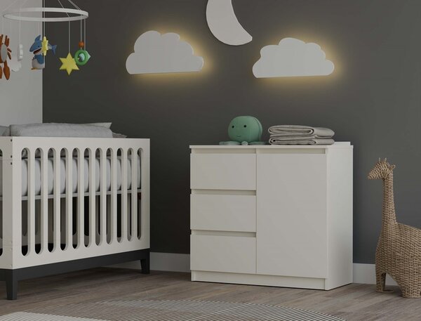 TP Living Komoda Malwa 1D3S 80 cm kašmírová