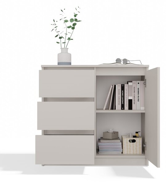 TP Living Komoda Malwa 1D3S 80 cm kašmírová