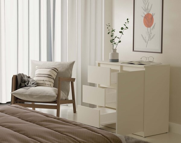 TP Living Komoda Malwa 1D3S 80 cm kašmírová
