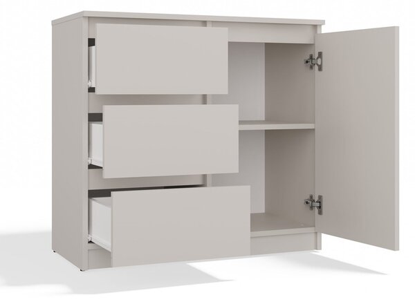 TP Living Komoda Malwa 1D3S 80 cm kašmírová