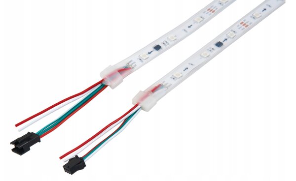 BERGE Digitální pásek LED - RGB - IP20 - 5m - duhový efekt