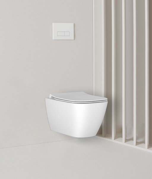 Ideal Standard i.life B - Závěsné WC, RimLS+ + sedátko ultra ploché Soft Close, bílá