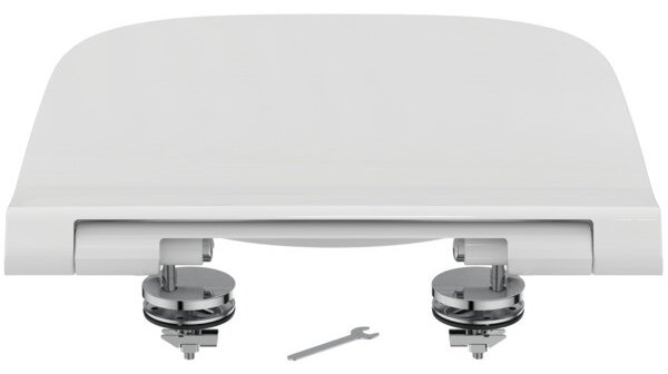 Ideal Standard i.life B - Závěsné WC, RimLS+ + sedátko ultra ploché Soft Close, bílá