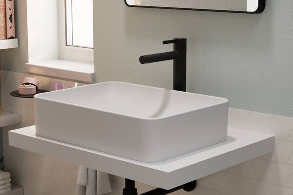 Hansgrohe Zesis S - Umyvadlová baterie 230 CoolStart bez odtokové soupravy, černá matná 74731670