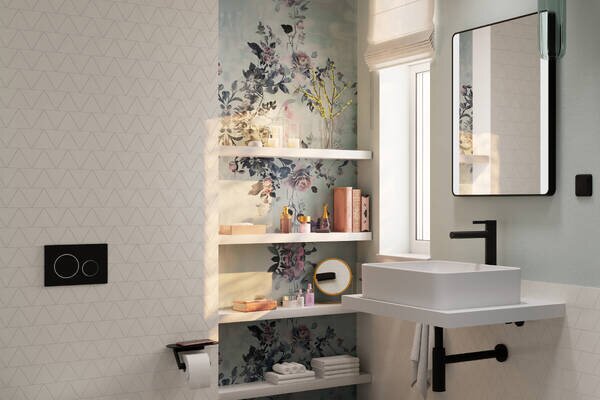 Hansgrohe Zesis S - Umyvadlová baterie 230 CoolStart bez odtokové soupravy, černá matná 74731670