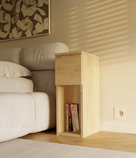 TP Living Noční stolek Galax 20 cm dub artisan