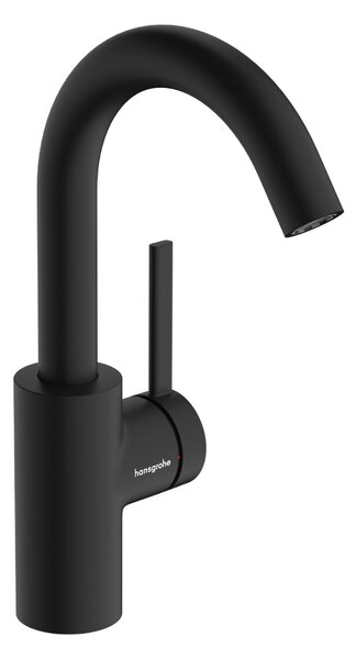 Hansgrohe Zesis S - Umyvadlová baterie 210 CoolStart s otočným výtokem bez odtokové soupravy, černá matná 74741670