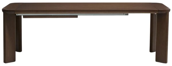 Kave Home Hnědý rozkládací jídelní stůl Jondal 240/320 x 100 cm