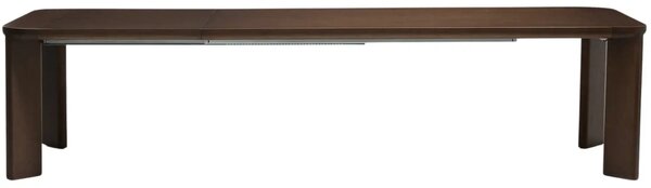 Kave Home Hnědý rozkládací jídelní stůl Jondal 240/320 x 100 cm
