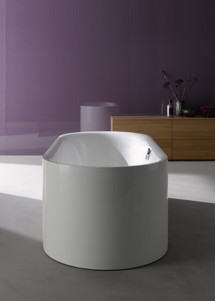Bette BetteLux Oval Silhouette - Volně stojící vana 1800x800 mm, BetteGlaze Plus, bílá 3466-000CFXXS,PLUS