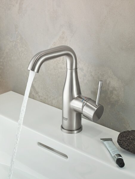 GROHE Essence Professional - Páková umyvadlová baterie, velikost M, supersteel 24173DC1