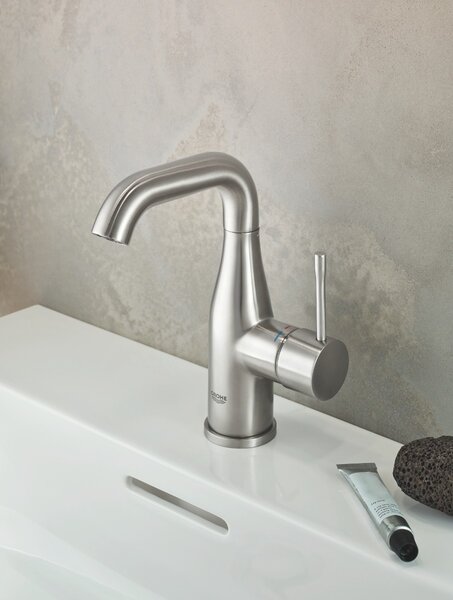 GROHE Essence Professional - Páková umyvadlová baterie, velikost M, supersteel 24173DC1