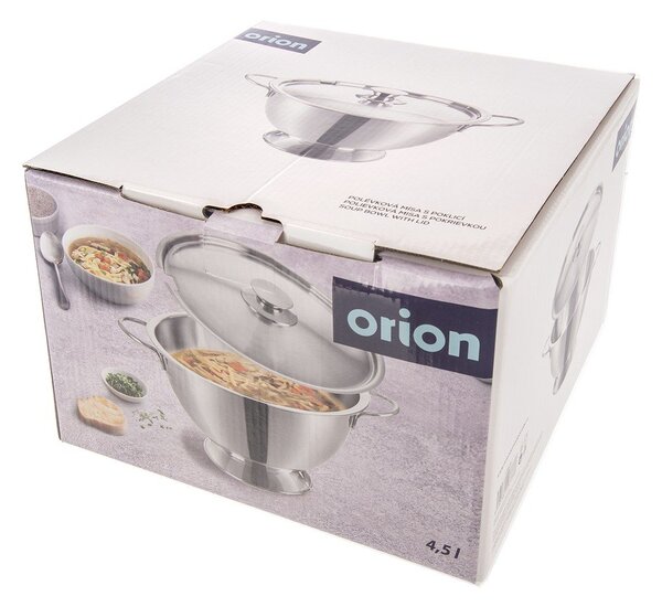 Nerezová mísa ve stříbrné barvě ø 26 cm – Orion