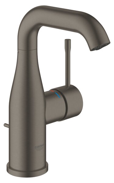 GROHE Essence Professional - Páková umyvadlová baterie, velikost M, kartáčovaný Hard Graphite 24173AL1